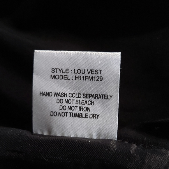 Gryphon Lou Metallic Faux Fur Vest - Picture 10 of 14